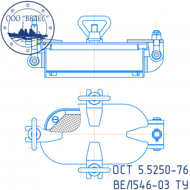 Крышка  I-3-150/100х200 Ст-ОМ1