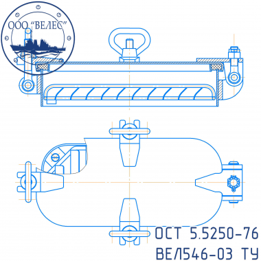Крышка I-2-200/120х280 Ст-ОМ1