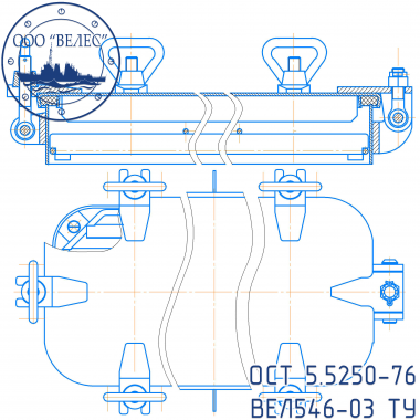 Крышка I-1-350/190х550 Ст-ОМ1