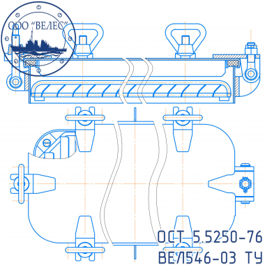 Крышка  I-2-350/190х550 Ст-ОМ1
