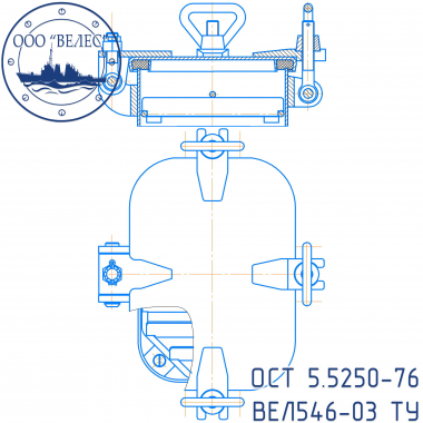 Крышка II-2-200/150x220 Ст-ОМ1