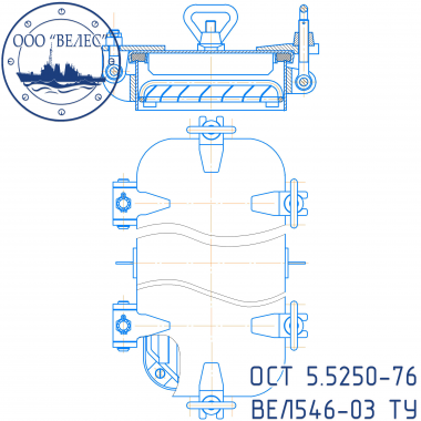 Крышка II-1-300/190x390 Ст-ОМ1