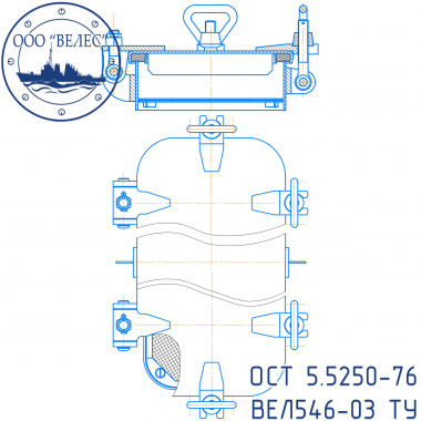  Крышка II-3-300/190x390 Ст-ОМ1